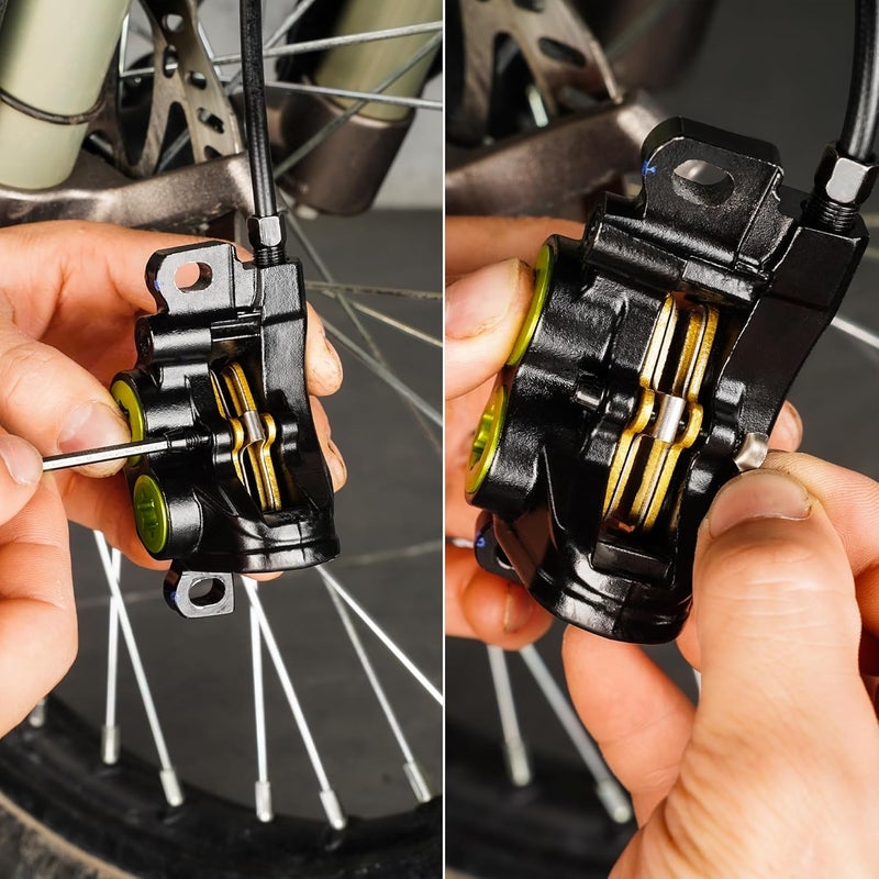 RUTU Brake Pads for Surron Light Bee, Front and Rear Brake Pads for Electric Dirt Bike Sur Ron Light Bee X/Sur Ron Light Bee S Talaria X3（XXX） e Bike - Image 4